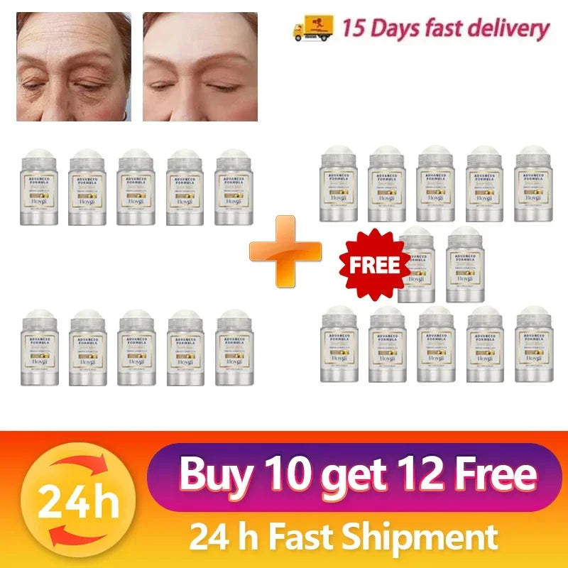 Retinol Hyaluronic Acid Stick Anti Wrinkle Tighten Pores Firming Lifting Plump Skin 24H Moisturizing Anti Aging Korean Care Balm